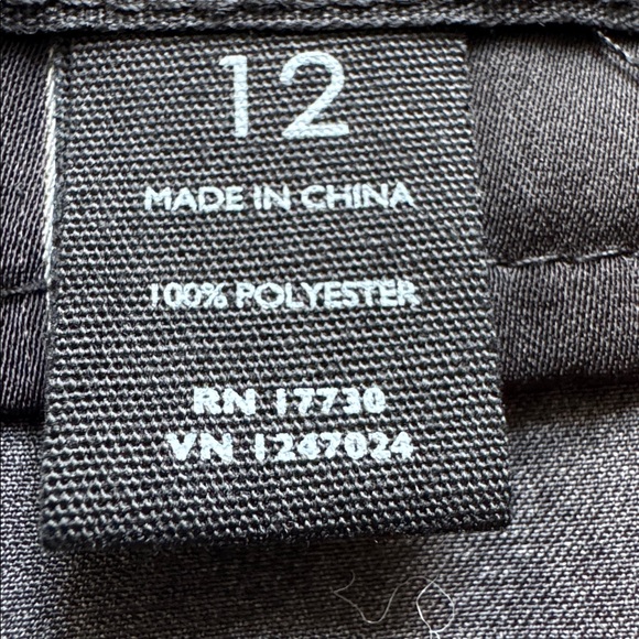 Who What Wear Asymmetrical Black and White Skirt - Picture 6 of 8